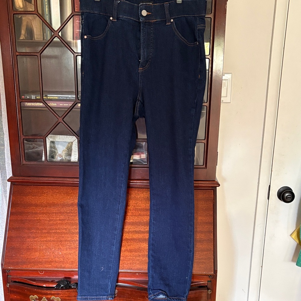 Universal Standard Dark Blue Skinny Jeans